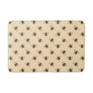 Queen Bee Pattern Badmat