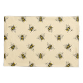 Queen Bee Pattern Kussensloop (Achterkant-Links)