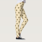 Queen Bee Pattern Leggings (Rechts)
