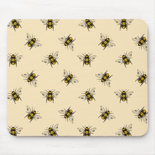 Queen Bee Pattern Muismat (Voorkant)