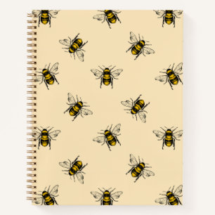 Queen Bee Pattern Notitieboek