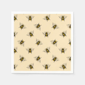 Queen Bee Pattern Servet
