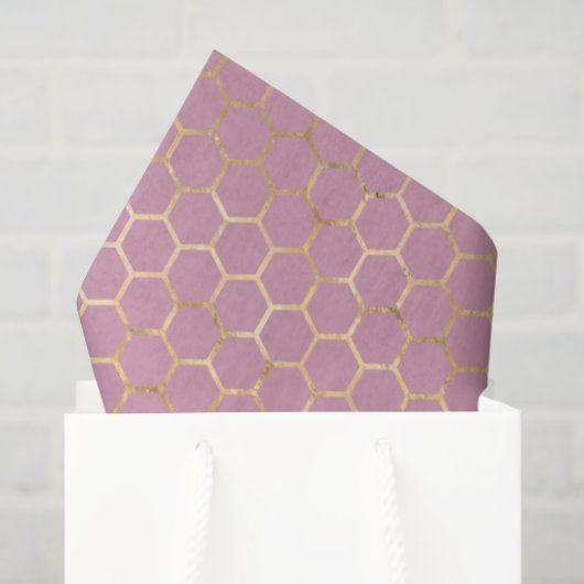Queen Bee Pattern Tissuepapier (Cadeauzakje)