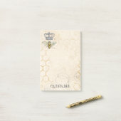 Queen Bee Post-it® Notes (Op bureau)