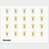 Queen Bee Ronde Sticker (Vel)
