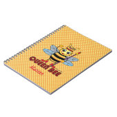 Queen Bee Spiral Lined Notitieboek (Linkerzijde)