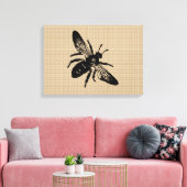 Queen Bee sur toile (Insitu(Salon))