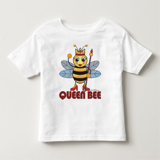 Queen Bee Toddler Shirt (Voorkant)