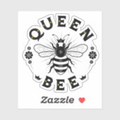 Queen Bee Vinyl Sticker (Vel)