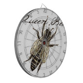Queen Bee Wildlife Bug Insect Dartbord (Voorkant Links)