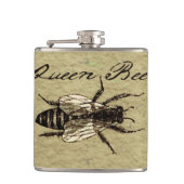 Queen Bee Wildlife Bug Insect Heupfles (Voorkant)