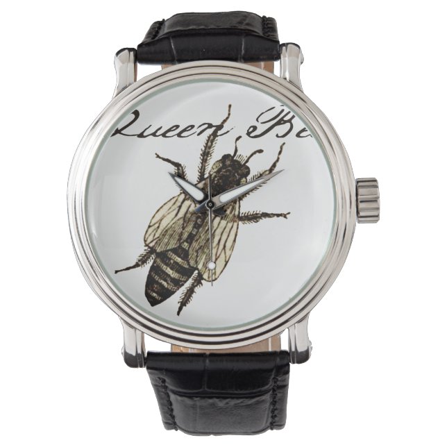 Queen Bee Wildlife Bug Insect Horloge (Voorkant)