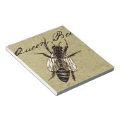 Queen Bee Wildlife Bug Insect Notitieblok (Schuin)