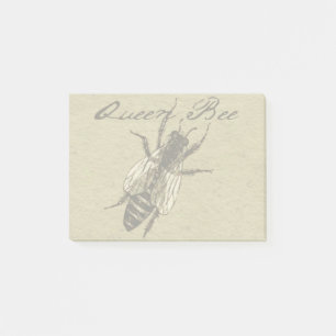 Queen Bee Wildlife Bug Insect Post-it® Notes