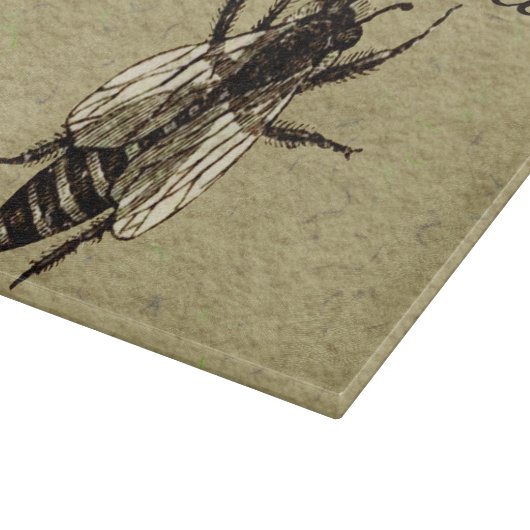 Queen Bee Wildlife Bug Insect Snijplank (Hoek)