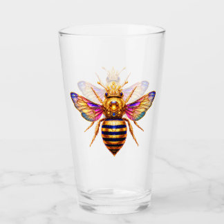 Queen Bee With Crown Glas