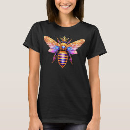 Queen Bee With Crown T-shirt
