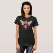 Queen Bee With Crown T-shirt (Voorkant volledig)