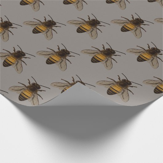 Queen Bee Wrapping Paper Cadeaupapier (Hoek)