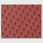 Queen Bee Wrapping Paper Cadeaupapier (Vlak)