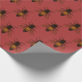 Queen Bee Wrapping Paper Cadeaupapier (Hoek)