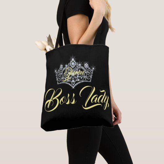 Queen Boss Lady All-Over-Print Draagtas (Dichtbij)
