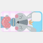 Queen Bunny iPhone 12 Pro Max Hoesje (Achterkant (horizontaal))