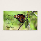 Queen Butterfly Random Acts of Kindness Card (Devant)