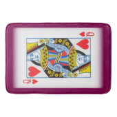 QUEEN CARD BADMAT (Voorkant)