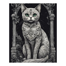Queen Cat - Dia de los Muertos, Suikerschedel Stij
