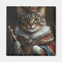 Queen Cat Magnet - Regel uw koelkast in stijl