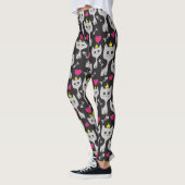 Queen Cat Pattern Leggings (Links)