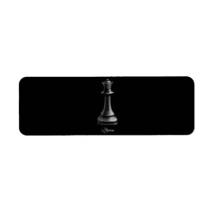 Queen Chess Piece Halloween Costume Chess Lover Etiket
