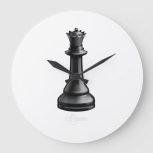 Queen Chess Piece Halloween Costume Chess Lover Grote Klok