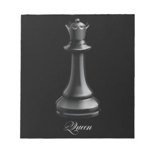 Queen Chess Piece Halloween Costume Chess Lover Notitieblok