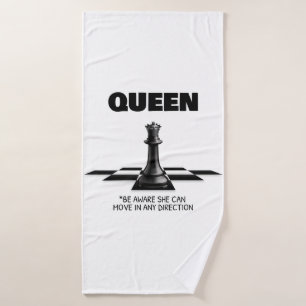 Queen Chess Sachez Qu'Elle Peut Se Déplacer Dans N