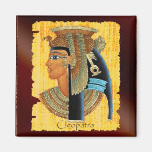 Queen Cleopatra Egyptian History Art Magnet Magneet