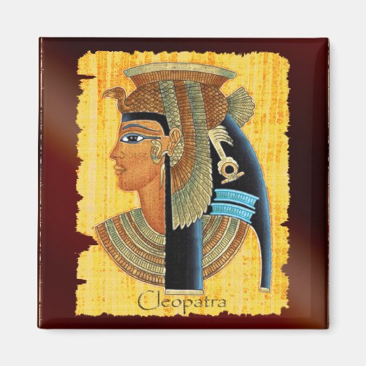 Queen Cleopatra Histoire égyptienne Magnet d'art (Devant)