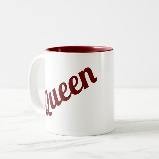 Queen Coffee Mok (Voorkant links)