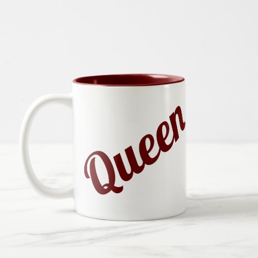 Queen Coffee Mok (Links)