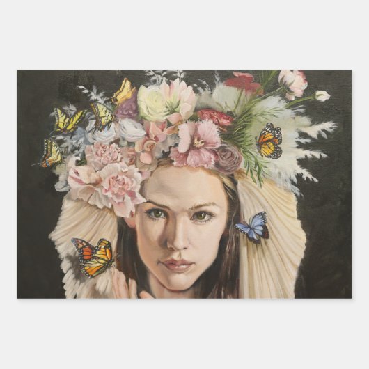 Queen Collectie Wrapping Set Inpakpapier Vel (Voorkant 3)