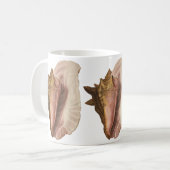 Queen Conch Shell Seashell,  zeeleven Koffiemok (Voorkant links)
