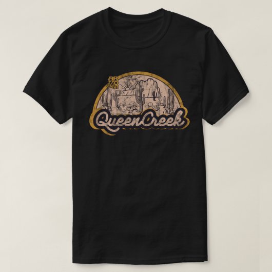 Queen Creek, Arizona T-shirt (Design voorkant)