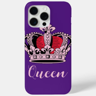 Queen Crown iPhone 15 Pro Max Hoesje