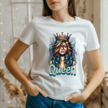 Queen Crown Graphic trendy shirt