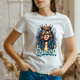 Queen Crown Graphic trendy shirt