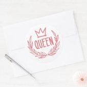 Queen Crown Laptop Stickers (Envelop)