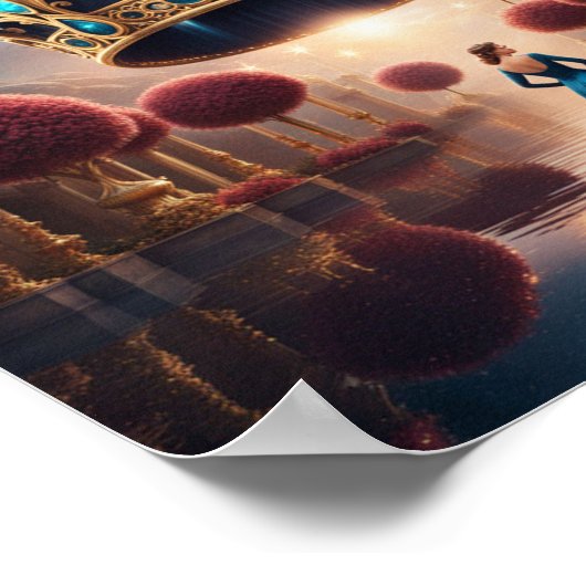 Queen crown Poster (Hoek)