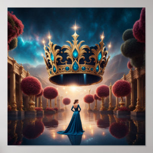 Queen crown Poster