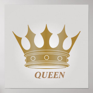 QUEEN CROWN POSTER